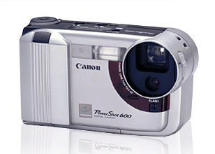 캐논의 최초 디지털 카메라 PowerShot 600