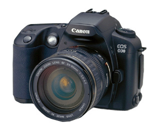 325만 픽셀의 CMOS센서를 탑재한 디지털 SLR EOSD30D