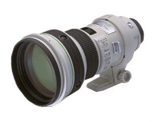 신개발 복층 회절 광학(DO)소자를 사용한 최초의 줌렌즈로 어필했던 'EOS Kiss'카탈로그 EF400MMF/4 DO IS USM