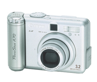 더욱 작고, 가벼우며, 더욱 유행에 맞게 변한 POWERSHOT A70