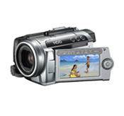 내장 하드 디스크에 고화질 비디오를 장시간 기록할 수 있는 VIXIA HG10 비디오 카메라